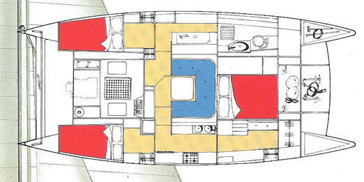 Katamaran 37 Prout Snowgoose - Billede 17